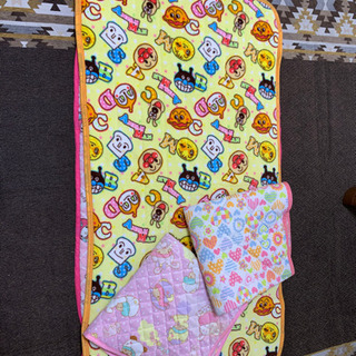 ベビー　おひるね布団&敷きパット3枚