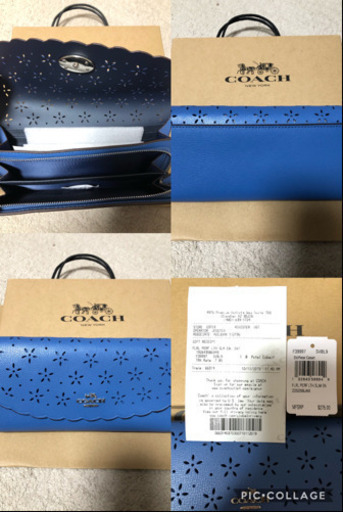 コーチ　新品未使用　長財布