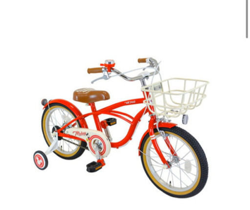 ディズニー　ミッキー　16インチ　自転車　アイデス