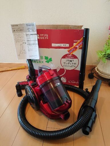２０１９年１２月購入。サイクロン式クリーナー
