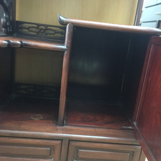 ﾌﾞﾗｳﾝの和風飾り棚売ります！の画像