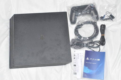 ソニー　SONY PlayStation 4 Pro PS4 Jet Black 1TB CUH-7100 BB01 ジェット・ブラック ほぼ未使用品