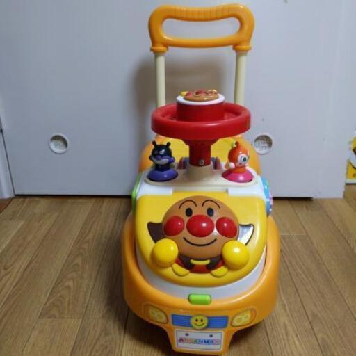 【値下げ】アンパンマン　よくばりビジーカー(手押し車)