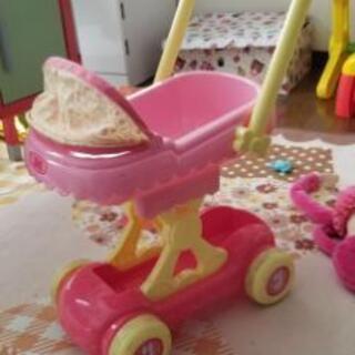 メルちゃん　二人で乗れちゃうベビーカー中古