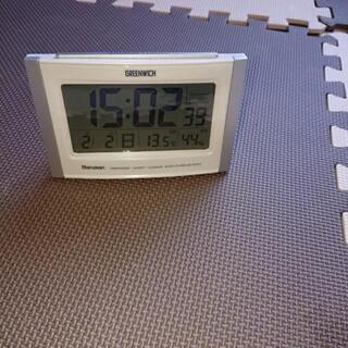 電波置き時計の画像