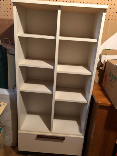 IKEA 白の本棚