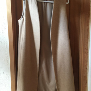 ZARA ロングコート　ベージュほぼ新品