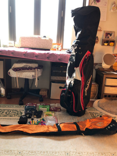 ゴルフバック、クラブ等セット