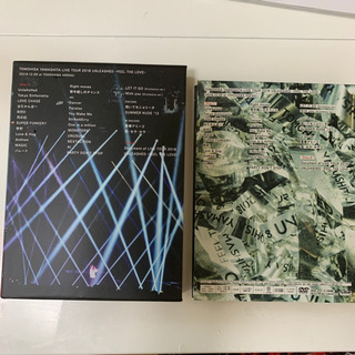 山下智久　ライブDVD『TOMOHISA YAMASHITA LIVE TOUR 2018 UNLEASHED - FEEL THE LOVE -』の画像