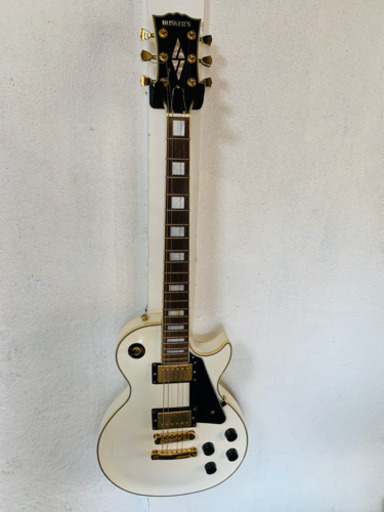 BUSKERS 白色　レスポール