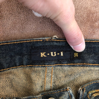 値下げ　デニム　ジーンズ　ダメージ　30インチの画像