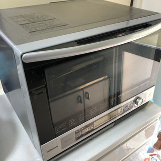 HITACHI スチーム機能付きオーブンレンジの画像