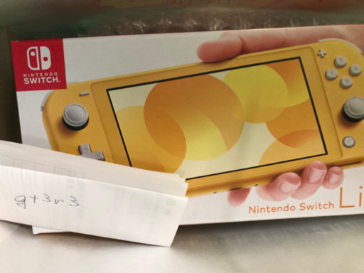 新品未開封！NINTENDO Switch lite