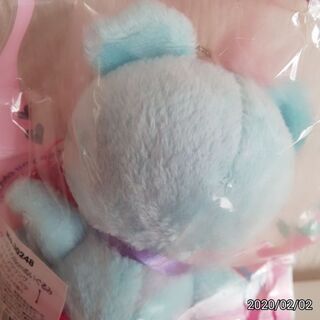 新品袋入り『YUM YUMS』Chuckle Chlp Bear　candy　flaver付き8㎝ぬいぐるみストラップ　８０％ＯＦＦ値下げの画像