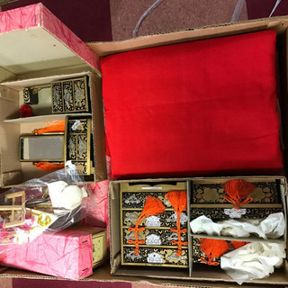 ※決まりました※ 雛人形 7段飾り 木目込み　の画像