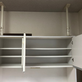 ☆0円値引き可☆ 食器棚 無料で地震転倒抑止棒プレゼント！の画像