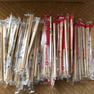 割り箸  120本くらい