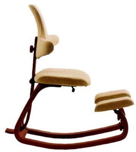 定価14万 バランスチェア ストッケ ザ･シット  STOKKE THATSIT ブラウン+ベージュ