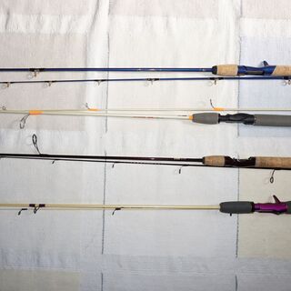 ブラックバス用　釣り竿　
