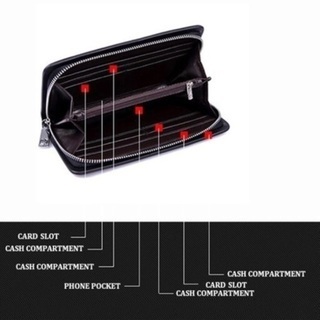 【郵送可能】【新品】【値下げ】ラウンドファスナー 高級 長財布 男性 メンズ 大容量の画像