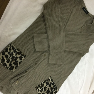 500円☆SCOTCLUB レオパード柄ニットの画像