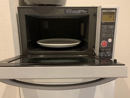 SHARP　オーブンレンジ　グレー