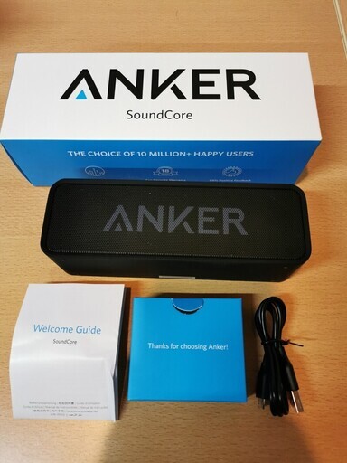 ほぼ新品：Anker Soundcore ポータブル Bluetooth4.2 スピーカー