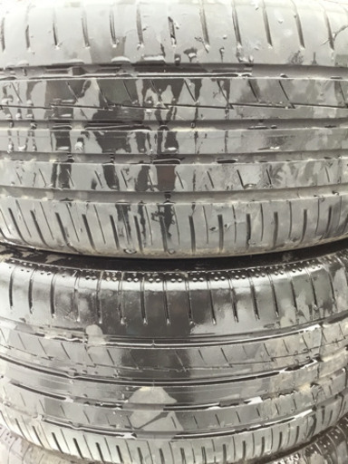 社外17インチ アルミホイール メッキ 225/50R17 4本セット