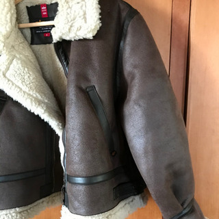 FREAK'S STORE ALPHAB-3フェイクムートンジャケット