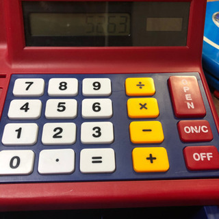 お茶目なレジの画像