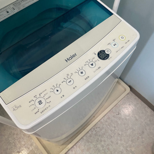 さらに値下げしますHaier JW-C45A-W BH2599 4.5kg 全自動洗濯機