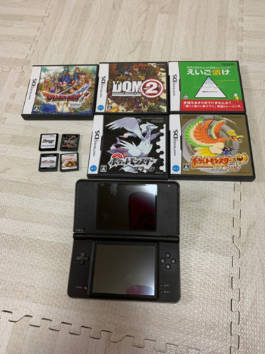 ニンテンドーDS LL 本体　ソフト9本