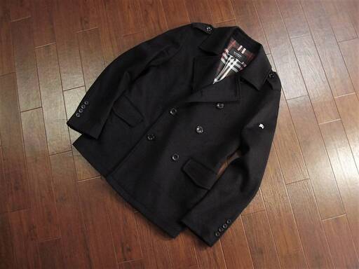 美品　バーバリーブラックレーベル　BURBERRY BLACK LABEL　カシミヤ　コート　 size S