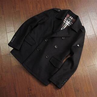 美品 バーバリーブラックレーベル BURBERRY BLACK LABEL カシミヤ