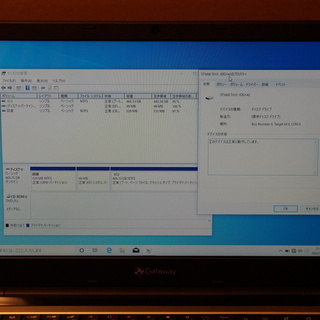 Windows10　エントリーPC　Gatewayの画像