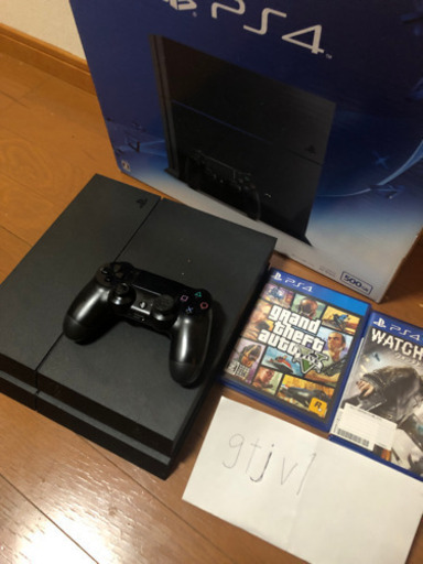 PS4本体とGTA5（グランドセフトオート5）ウォッチドックス セット
