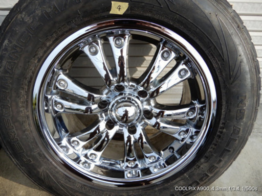 MKW   MK-9  6穴　メッキホイール　4WD