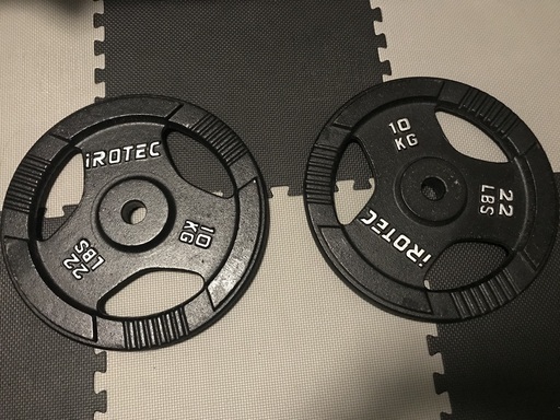 iROTEC 10kg x コレクション 2 プレート