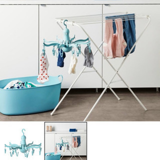 【お渡し済】洗濯ピンチハンガー【IKEA】新品✴︎お手伝い応援の画像