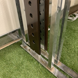 【無料で差し上げます】ガラス机１名用×【2台】※引き取り限定の画像