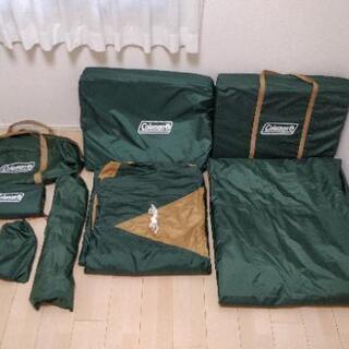 コールマン　テント　タフワイドドーム4　300とフォールディングマット