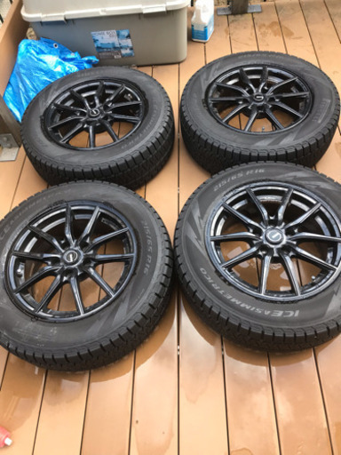 エクストレイル  スタッドレス  ホイール付き  引き取り限定  名古屋市緑区