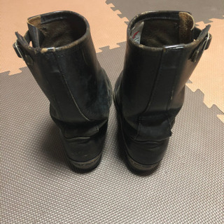 RED WING エンジニアブーツ US5（約23cm）希少 黒 レザー RED WING エンジニアブーツ 黒
