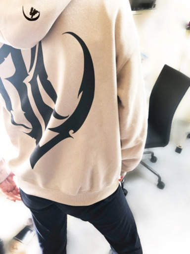 tattoo designer designパーカー　M