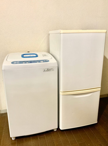 冷蔵庫・洗濯機セット パナソニック 東芝
