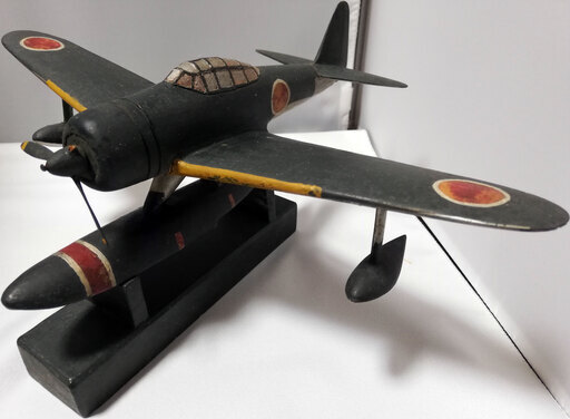 当時物 ◆ 零戦 木製模型 零式艦上 戦闘機 水上 艦上 ◇ 大日本帝国海軍 神風特攻隊 第二次世界大戦旧 日本軍 戦争 史 0戦 ミリタリー ◆
