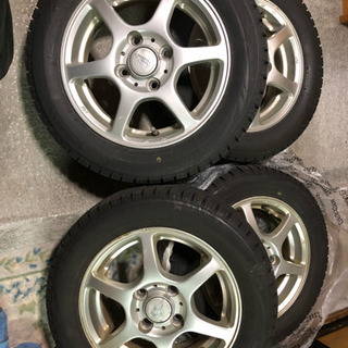 155/65R13 超溝高 ブリヂストン スタッドレス VRX 16年製 アルミ付 4本 激安 ワゴンR ルークス オッティ モコ eK MRワゴン 等 155/65R13 超溝高 ブリヂストン スタッドレス VRX 16年製 アルミ付 4本