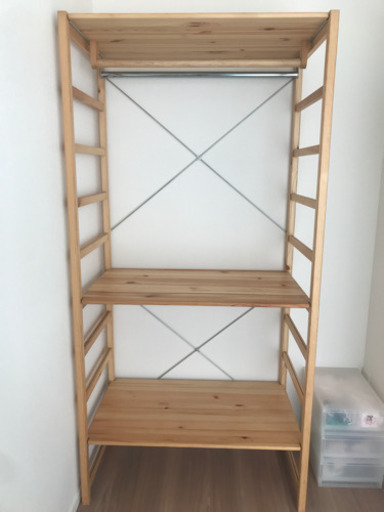 無印良品 パイン材ユニットシェルフ（幅86㎝）