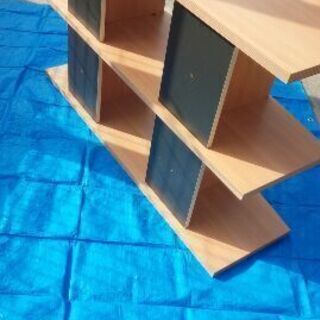 値下げ交渉OK！　美品！　３段テレビ台の画像