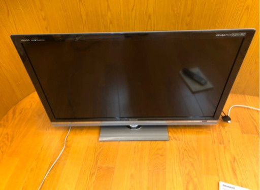SHARP綺麗液晶テレビ 46インチ LED AQUOS クアトロン 外付けHDD対応 LC-46LX3 岡山発（916）AKARI